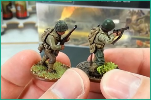New Warlord/Bolt Action US infantry boxed set comparison